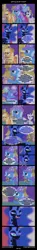 Size: 1024x6889 | Tagged: applejack, artist:saturnstar14, comic, comic:past sins, derpibooru import, dumbfounded, fanfic:past sins, fluttershy, mane six, nightmare moon, pinkie pie, rainbow dash, rarity, safe, trixie, twilight sparkle