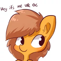 Size: 837x837 | Tagged: safe, artist:dsp2003, artist:tjpones, derpibooru import, oc, oc:meadow stargazer, unofficial characters only, earth pony, pony, blushing, bust, collaboration, colored, colored sketch, cute, female, portrait, simple background, sketch, solo, white background