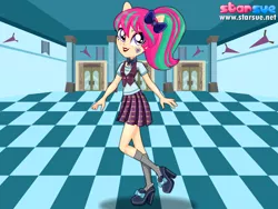 Size: 800x600 | Tagged: safe, artist:user15432, derpibooru import, sour sweet, equestria girls, friendship games, clothes, crystal prep academy, crystal prep academy uniform, crystal prep shadowbolts, hasbro, hasbro studios, ponied up, pony ears, school uniform, solo, starsue