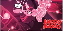 Size: 1247x624 | Tagged: adaptation, alarm, alicorn, bondage, caught, derpibooru import, desperate, floppy ears, jellyfish, magic suppression, my little pony: the movie, my little pony: the movie adaptation, orb, queen novo's orb, safe, seaponified, seapony (g4), seapony twilight, sin of greed, source needed, species swap, spoiler:my little pony movie adaptation, tentacle bondage, tentacles, twilight sparkle, twilight sparkle (alicorn), uh-oh, underwater, you dun goofed