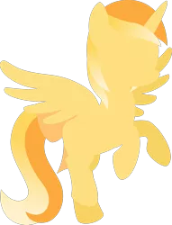 Size: 1562x2044 | Tagged: safe, artist:arifproject, derpibooru import, oc, oc:favourite, ponified, unofficial characters only, alicorn, pony, derpibooru, alicorn oc, derpibooru ponified, female, hooves, horn, lineless, mare, meta, minimalist, modern art, simple background, solo, transparent background, vector, wings