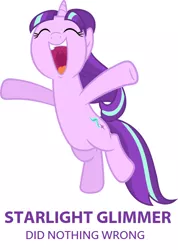 Size: 554x778 | Tagged: blatant lies, derpibooru import, drama, hitler did nothing wrong, in defense of starlight, meme, safe, solo, starlight drama, starlight drama drama, starlight glimmer