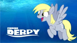 Size: 1166x656 | Tagged: artist:dunialittlepony, derpibooru import, derpy hooves, finding dory, finding nemo, parody, safe