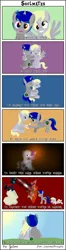 Size: 2031x7706 | Tagged: artist:gutovi, artist:luismipro465, best friends, best pony, comforting, comic, crying, derpibooru import, derpy hooves, happy, hug, just friends, oc, oc:roodenn goldtrust, protecting, sad, safe