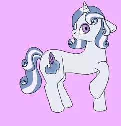 Size: 1350x1400 | Tagged: safe, artist:0rangedrink, derpibooru import, oc, oc:gemstone glory, unofficial characters only, unicorn, offspring, parent:fancypants, parent:rarity, parents:raripants, solo