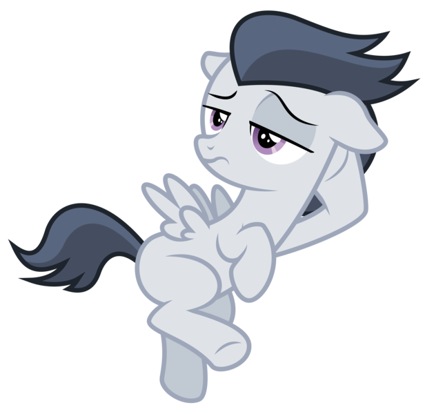 Size: 3596x3500 | Tagged: safe, artist:masem, derpibooru import, rumble, pegasus, pony, marks and recreation, .ai available, colt, draw me like one of your french girls, floppy ears, high res, male, simple background, solo, transparent background, vector