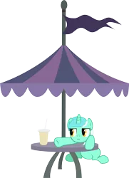 Size: 7238x10000 | Tagged: safe, artist:floppychiptunes, derpibooru import, lyra heartstrings, pony, unicorn, absurd resolution, cup, hay smoothie, simple background, solo, transparent background, vector