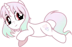 Size: 3130x2046 | Tagged: safe, artist:davidsfire, derpibooru import, oc, oc:reverie, unofficial characters only, pony, unicorn, female, gift art, gradient mane, mare, simple background, smiling, solo, transparent background, vector