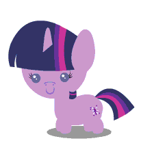 Size: 225x225 | Tagged: animated, artist:twitchy-tremor, cute, derpibooru import, gif, safe, simple background, squishy, transparent background, twilight sparkle