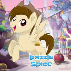 Size: 1080x1080 | Tagged: safe, derpibooru import, oc, oc:dazzle spice, unofficial characters only, pegasus, pony, my little pony: the movie, cowboy hat, hat, mlp movie pony maker, solo