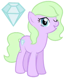 Size: 600x732 | Tagged: safe, artist:lost-our-dreams, derpibooru import, oc, oc:jewel, unofficial characters only, earth pony, pony, adopted offspring, cutie mark background, female, mare, offspring, parent:rarity, parent:spike, parents:sparity, simple background, solo, transparent background