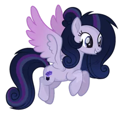 Size: 600x555 | Tagged: safe, artist:spiritualpresence, derpibooru import, oc, oc:cosmetic sentinel, unofficial characters only, pegasus, pony, female, mare, next generation, offspring, parent:flash sentry, parent:twilight sparkle, parents:flashlight, simple background, solo, transparent background