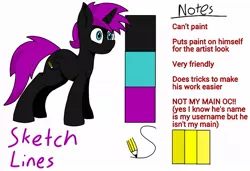 Size: 1027x702 | Tagged: safe, artist:sketchlines, derpibooru import, oc, oc:sketchlines, unofficial characters only, unicorn, cutie mark, male, reference sheet, solo, stallion