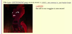 Size: 570x273 | Tagged: 4chan, derpibooru import, fizzlepop berrytwist, my little pony: the movie, nuggies, safe, secrets, shitposting, tempest shadow