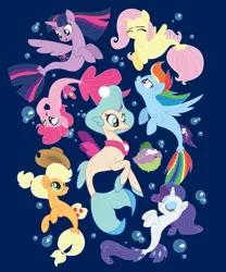 Size: 800x963 | Tagged: alicorn, applejack, artist:xkappax, clothes, derpibooru import, fluttershy, mane seven, mane six, merchandise, my little pony: the movie, pinkie pie, princess skystar, puffer fish, rainbow dash, rarity, safe, seaponified, seapony applejack, seapony fluttershy, seapony (g4), seapony pinkie pie, seapony rainbow dash, seapony rarity, seapony twilight, shirt, species swap, spike, spike the pufferfish, t-shirt, twilight sparkle, twilight sparkle (alicorn)