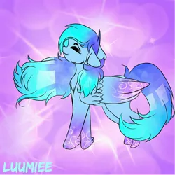 Size: 1000x1000 | Tagged: safe, artist:luumiee, derpibooru import, oc, unofficial characters only, pegasus, pony, female, mare, solo