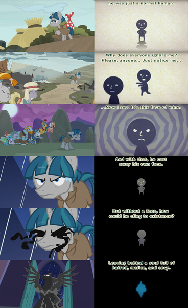 Size: 3340x5448 | Tagged: comparison, dark curse, derpibooru import, flash magnus, meadowbrook, miitopia, mistmane, pony of shadows, rockhoof, safe, shadow play, somnambula, spoilers for another series, star swirl the bearded, stygian