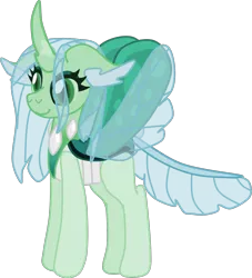 Size: 1306x1441 | Tagged: artist:casanova-mew, changedling, changedlingified, changeling, derpibooru import, purified chrysalis, queen chrysalis, safe, simple background, solo, transparent background