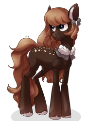 Size: 2894x4093 | Tagged: safe, artist:worldlofldreams, derpibooru import, oc, unofficial characters only, doll pony, earth pony, pony, bow, doll, female, freckles, hair bow, mare, simple background, solo, toy, transparent background, unshorn fetlocks