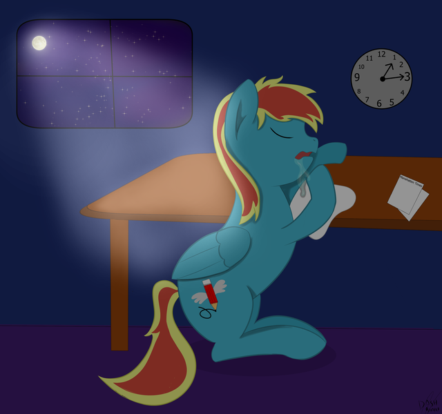 Size: 2912x2728 | Tagged: artist:flamelight-dash, derpibooru import, male, night, oc, oc:flamelight dash, safe, simple background, sleeping, solo, unofficial characters only