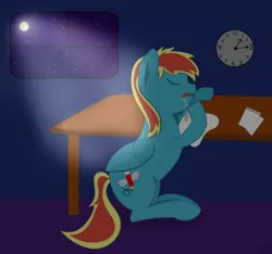 Size: 2912x2728 | Tagged: artist:flamelight-dash, derpibooru import, male, night, oc, oc:flamelight dash, safe, simple background, sleeping, solo, unofficial characters only