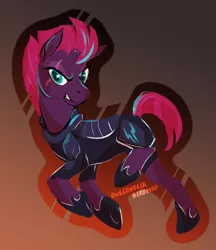 Size: 700x811 | Tagged: safe, artist:owlcoholik, derpibooru import, tempest shadow, unicorn, my little pony: the movie, angry, armor, broken horn, eye scar, female, mare, scar, scowl, solo