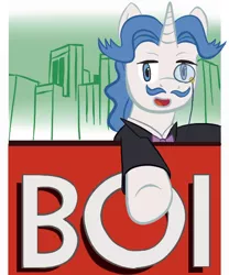 Size: 480x576 | Tagged: safe, artist:scraggleman, derpibooru import, fancypants, unicorn, /mlp/, boi, caption, expand dong, exploitable meme, image macro, meme, monocle, monopoly, reaction image, solo