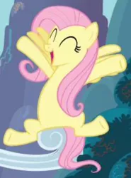 Size: 640x863 | Tagged: safe, derpibooru import, fluttershy, cropped, cute, eyes closed, needs more jpeg, shyabetes, solo focus