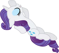 Size: 1913x1714 | Tagged: safe, artist:davidsfire, derpibooru import, rarity, pony, unicorn, drama queen, eyes closed, female, mare, marshmelodrama, simple background, solo, transparent background