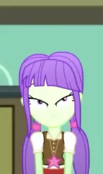 Size: 333x558 | Tagged: safe, derpibooru import, screencap, starlight, eqg summertime shorts, equestria girls, subs rock, background human, cropped, cross-eyed, female