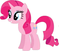 Size: 1024x875 | Tagged: safe, artist:ra1nb0wk1tty, derpibooru import, pinkie pie, rarity, pony, unicorn, female, mare, palette swap, recolor, simple background, solo, transparent background