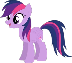 Size: 1024x902 | Tagged: safe, artist:ra1nb0wk1tty, derpibooru import, rainbow dash, twilight sparkle, pegasus, pony, female, mare, open mouth, palette swap, recolor, simple background, solo, transparent background