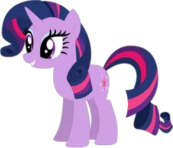 Size: 1024x875 | Tagged: safe, artist:ra1nb0wk1tty, derpibooru import, rarity, twilight sparkle, pony, unicorn, female, mare, palette swap, recolor, simple background, smiling, solo, transparent background