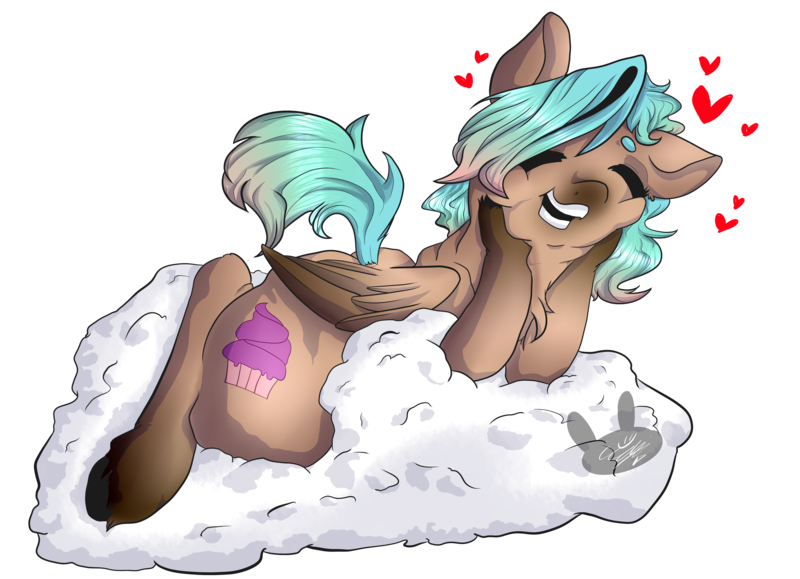 Size: 5524x4000 | Tagged: artist:siena1923, derpibooru import, heart, oc, oc:hazelnut, safe, simple background, solo, transparent background, unofficial characters only, unshorn fetlocks