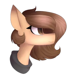 Size: 2800x3049 | Tagged: safe, artist:umiimou, derpibooru import, oc, oc:tiffany, unofficial characters only, pony, bust, female, high res, mare, portrait, simple background, solo, transparent background