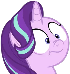 Size: 5703x6000 | Tagged: safe, artist:korsoo, derpibooru import, starlight glimmer, pony, unicorn, .svg available, absurd resolution, bust, nose wrinkle, portrait, scrunchy face, simple background, solo, transparent background, vector