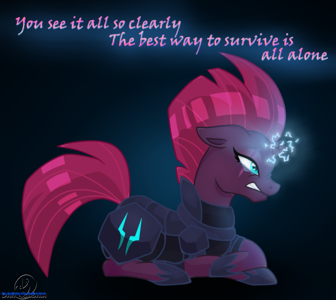 Size: 2800x2500 | Tagged: artist:daringashia, derpibooru import, my little pony, my little pony: the movie, open up your eyes, sad, safe, tempest shadow