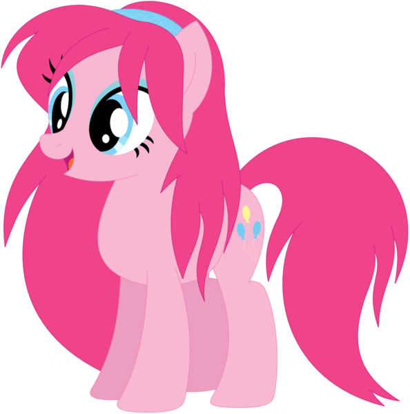 Size: 1024x1035 | Tagged: safe, artist:ra1nb0wk1tty, derpibooru import, lemon zest, pinkie pie, ponified, earth pony, pony, equestria girls ponified, female, mare, recolor, simple background, solo, transparent background