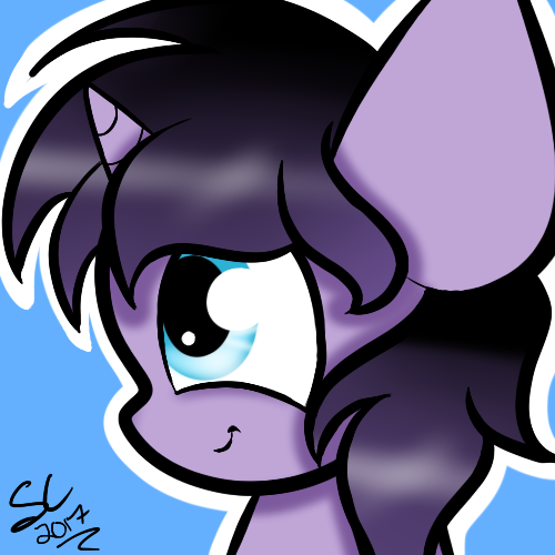 Size: 500x500 | Tagged: safe, artist:sugarcloud12, derpibooru import, oc, oc:color fire, unofficial characters only, pony, unicorn, bust, male, portrait, solo, stallion