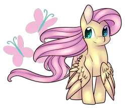 Size: 2200x1900 | Tagged: safe, artist:cloureed, derpibooru import, fluttershy, pegasus, pony, cutie mark, simple background, solo, transparent background