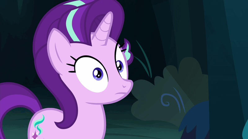 1236957 - safe, derpibooru import, screencap, starlight glimmer, pony,  unicorn, uncommon bond, animated, gif, sad, solo - Twibooru