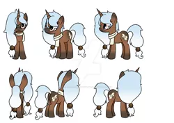 Size: 1024x723 | Tagged: safe, artist:earthyrainbowkitty, derpibooru import, oc, oc:erised, unofficial characters only, pony, unicorn, clothes, female, mare, scarf, solo