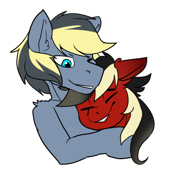 Size: 2000x2000 | Tagged: artist:neoncel, brother, brother and sister, couple, cute, derpibooru import, female, hug, love, male, oc, oc:safe stead, oc:scarlet sound, safe, safe & sound, shipping, simple background, sister, transparent background, unofficial characters only