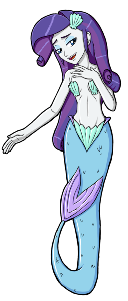 Size: 1331x3134 | Tagged: suggestive, artist:artemis-polara, derpibooru import, rarity, mermaid, equestria girls, belly button, breasts, clothes, female, halloween, holiday, mermaidized, mermarity, midriff, open mouth, simple background, small breasts, solo, species swap, transparent background