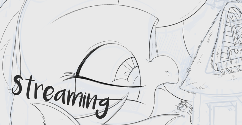 Size: 1200x621 | Tagged: safe, artist:ncmares, derpibooru import, rainbow dash, twilight sparkle, pony, livestream, macro, monochrome, sketch, spit take, wip