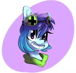 Size: 2179x2091 | Tagged: safe, artist:sourspot, derpibooru import, oc, oc:raven mcchippy, unofficial characters only, earth pony, pony, goggles, solo