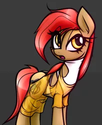 Size: 2643x3234 | Tagged: suggestive, alternate version, artist:jetwave, derpibooru import, oc, oc:dala vault, unofficial characters only, pony, clothes, dress, panties, see-through, solo, thong, underwear