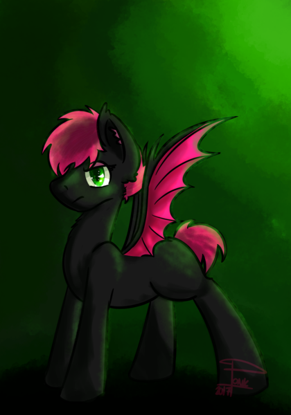 Size: 956x1365 | Tagged: safe, artist:pinkiepegasus, derpibooru import, oc, unofficial characters only, bat pony, pony, solo