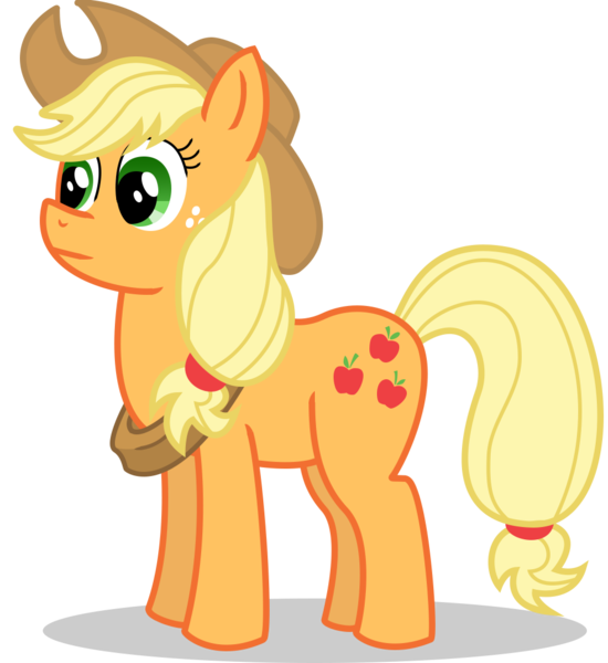 Size: 979x1068 | Tagged: safe, artist:malte279, derpibooru import, applejack, free to use, simple background, transparent background, vector