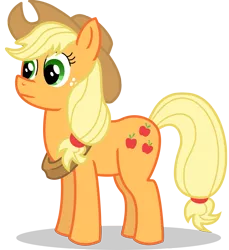 Size: 979x1068 | Tagged: safe, artist:malte279, derpibooru import, applejack, free to use, simple background, transparent background, vector